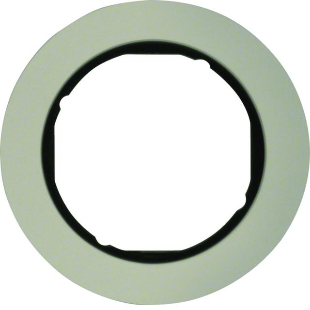R.classic Ramka pojedyncza aluminium/czarny Berker 10112084 WLD9100AB HAGER