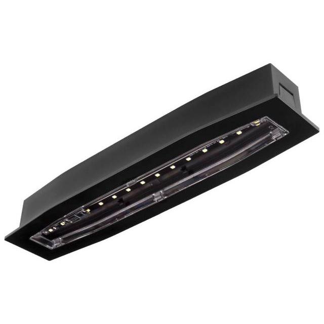 Oprawa sieciowo-awaryjna podtynkowa SUPREMA LED SO 650 A 2H CT IP54 PT [BLK] / 94813 230V