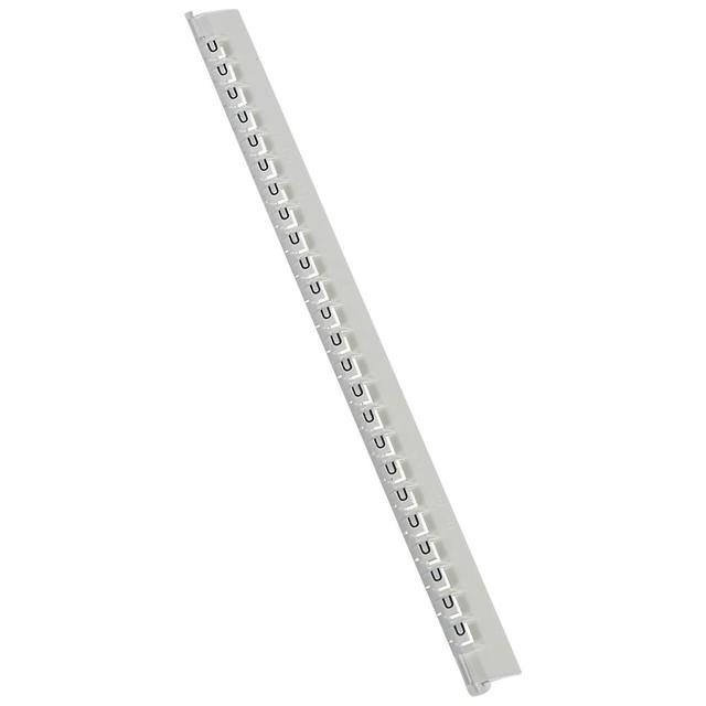 Oznacznik Biały Litery Lit. U /240Szt./ 037846 LEGRAND