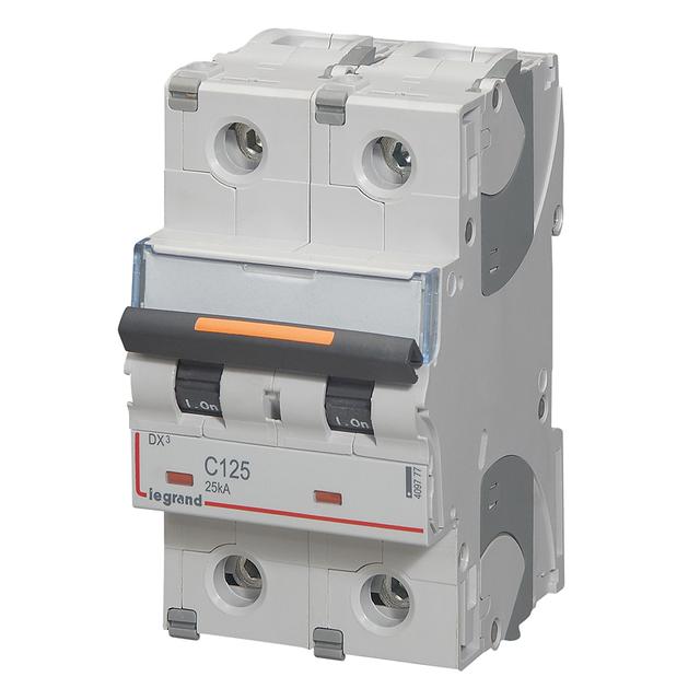 Wyłącznik Nadprądowy S322 C125 2P 125A 25Ka DX3 409777 LEGRAND