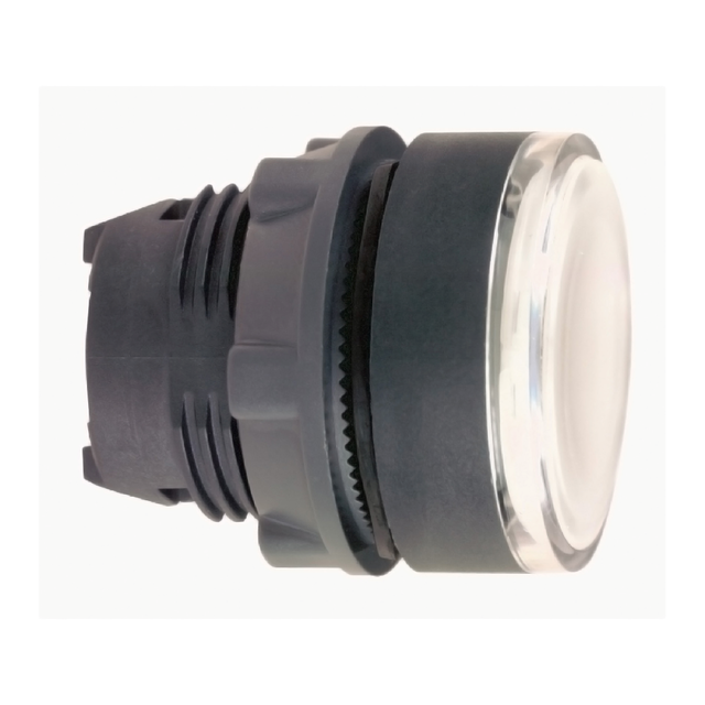 Harmony XB5 Przycisk płaski fi22 biały push push LED plastikowy okrągły plastikowy ZB5AH0183 Schneider
