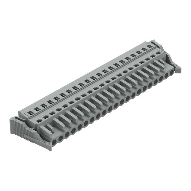 MCS-MIDI Classic gniazdo 21-bieg. szare raster 5 mm /10szt./ WAGO