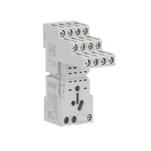Podstawka CR-M4LS, do przekaźników 2 i 4 stykowych CR-M 1SVR405651R3100 ABB
