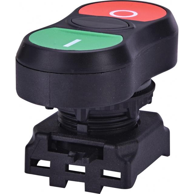 EGT-C - Napęd z guzikiem podwójnym z czarną listwą centralną