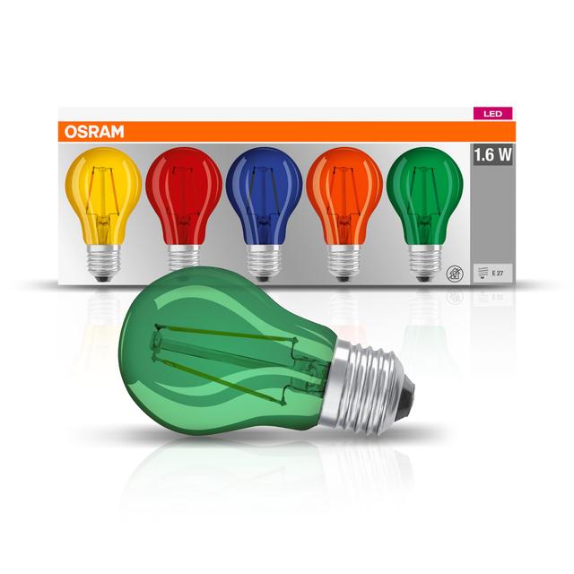LED STAR CL A DécorColor Box 15 2W 827 E27 LEDVANCE