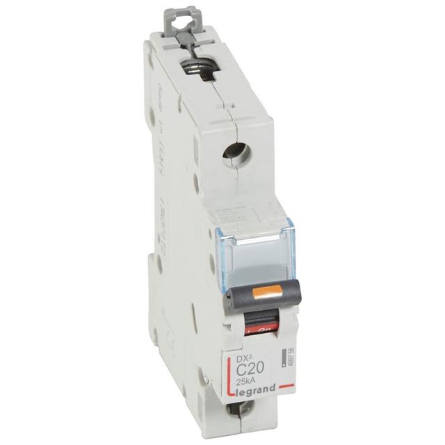 Wyłącznik Nadprądowy 1P C20A 25Ka S321 DX3 409756 LEGRAND