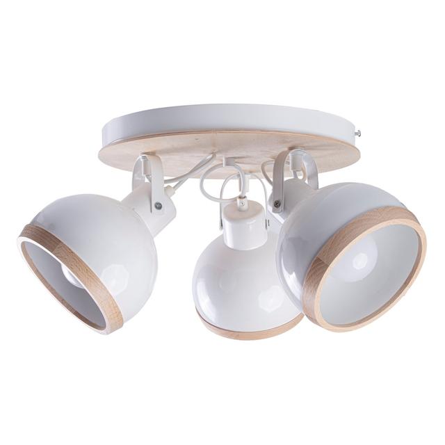 plafon (reflektorki) Oval White 3xE27 MLP8652 Milagro