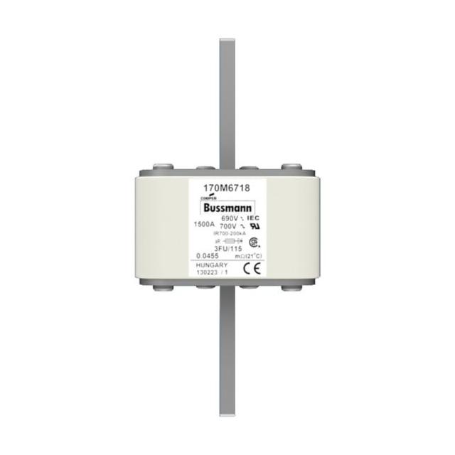 FUSE 1800A 600V 3FU/115 AR Wkładka szybka 1800A AC 600V rozmiar 3 67x92x155 mm aR IEC UL 170M6720 EA