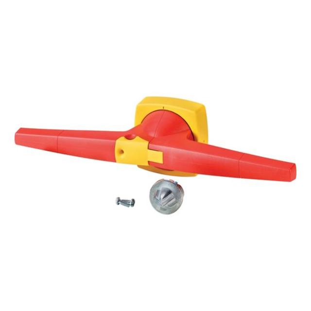 K6DR/P Dzwignia napędu montaż na drzwi typ D/P czerwony/żółty 14mm 1818063 EATON