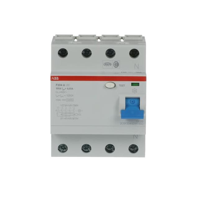 F204 A-100/0,03 wyłącznik różnicowo-prądowy STANDARD