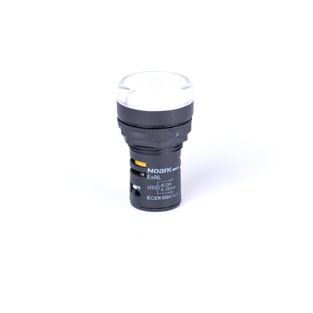 Ex9IL 2C w 400V AC Pulpitowa lampka sygnalizacyjna kształt owalny biała 400V AC 105488