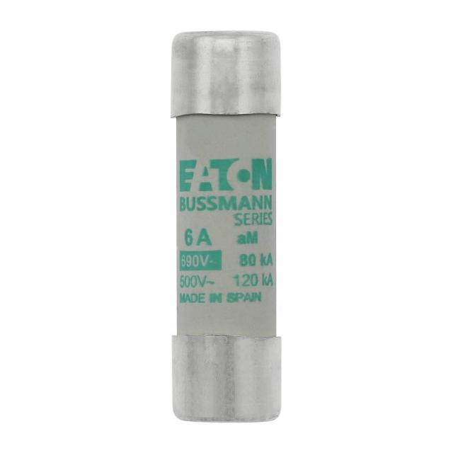CYLINDRICAL FUSE 14 x 51 6A AM 690V AC Wkładka cylindryczna 14 x 51mm 6A AM 690V AC C14M6 EATON
