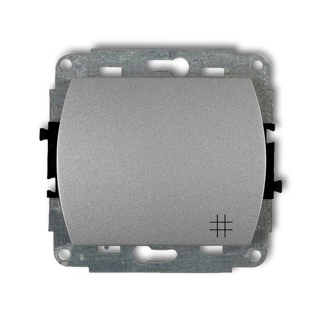 TREND Mechanizm łącznika krzyżowego podświetlanego srebrny metalik