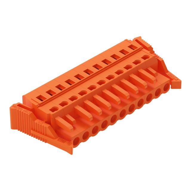 Gniazdo MCS-MIDI Classic 11-biegunowe pomarańczowe raster 5,08mm /25szt./ 231-311/037-000 WAGO