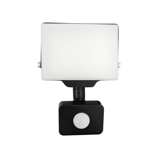 PORTO S LED 20W naświetlacz z PIR, 1600lm, IP44, 4000K, aluminium + poliwęglan