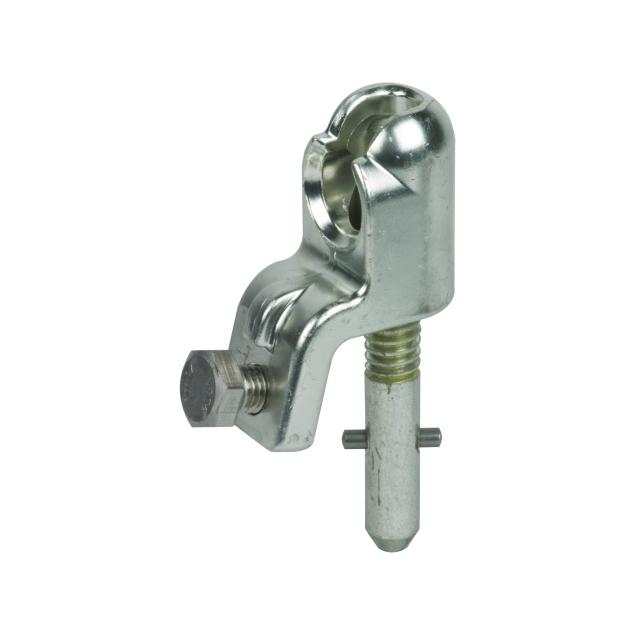 Zacisk kołpakowy zwykły, 25-120 mm2, fi 20 mm, trzpień z poprz. kołkiem