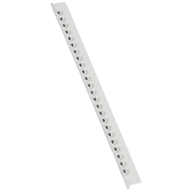 Oznacznik Przewodów Memocab Biały Litera /W/ /240Szt./ 037848 LEGRAND
