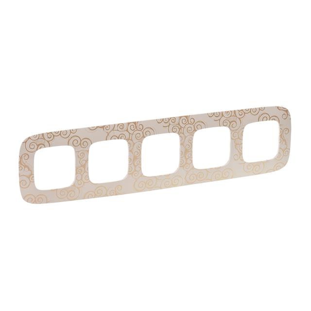 Valena Allure Ramka Pięciokrotna Arabeska Złoto 754355 LEGRAND