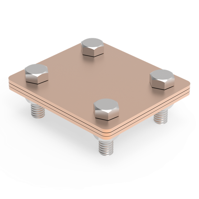 CU  ZŁĄCZE UNIWERSALNE ODGAŁĘŹNE  80*70 14.3 CU
