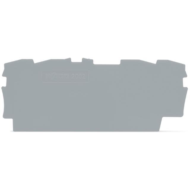 Ścianka końcowa szary TOPJOBS /25szt./ 2002-1491 WAGO
