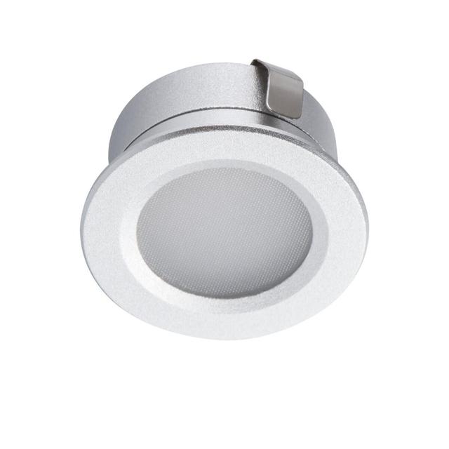IMBER LED WW Oczko akcentowe IMBER LED WW 12 DC barwa 3000K 40Lm IP65 okrągły kolor aluminium KANLUX