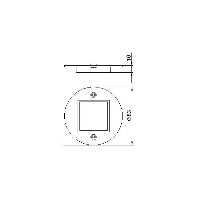 US80B, PŁYTA POKRYWOWA DO MONT.OSPRZĘTU