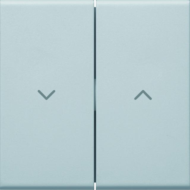 tehalit.WA Klawisze symbol  strzałki  do łącznika żaluzjowego PC-ABS l.alu