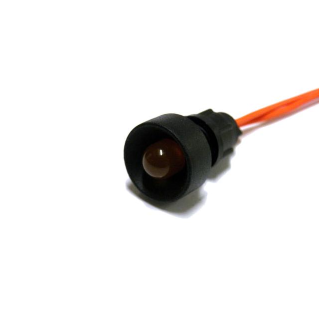 Klp10O/230V ,  Kontrolka diodowa, klosz 10 mm, 230V, pomarańczowy