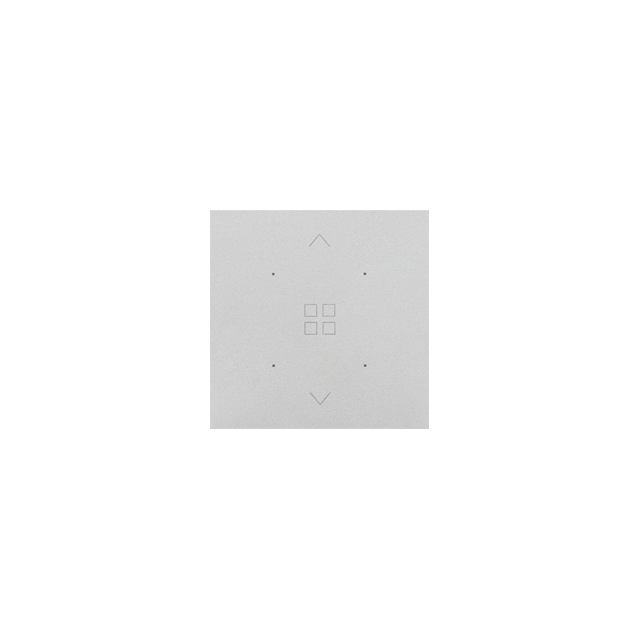 Simon 55 Klawisz pojedynczy z piktogramem grupy rolet do produktów elektronicznych Aluminium mat TKE13/143 KONTAKT