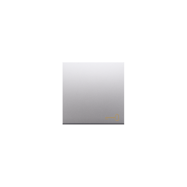 Simon 54 Klawisz pojedynczy z piktogramem klucza do łączników/przycisków srebrny mat