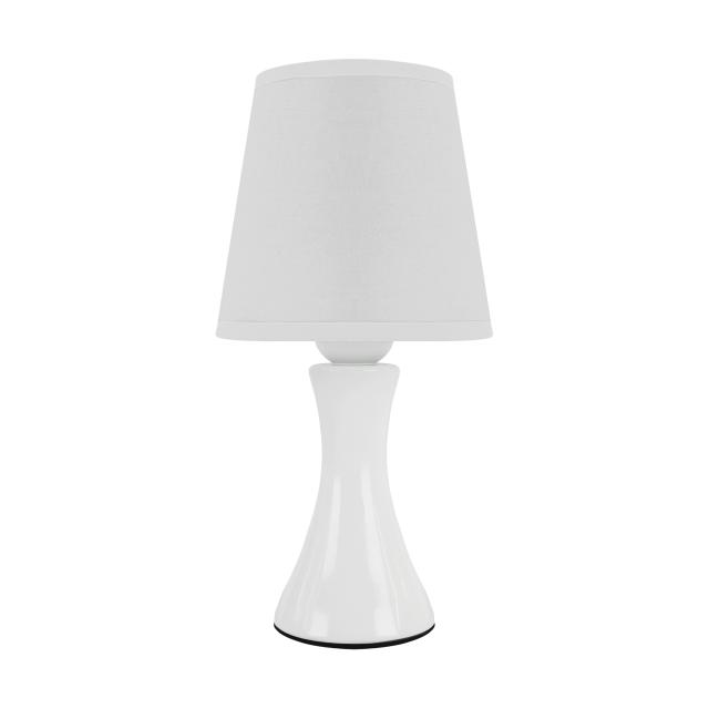 Lampka stołowa POLINA E14 WHITE