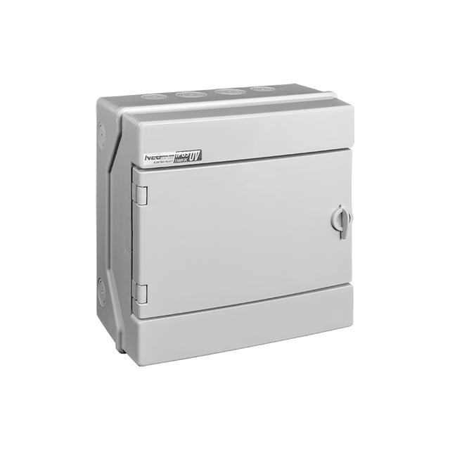 Rozdzielnica hermetyczna natynkowa 1x8 IP65 RH-8/UV AC/DC  36.908 OPATÓWEK
