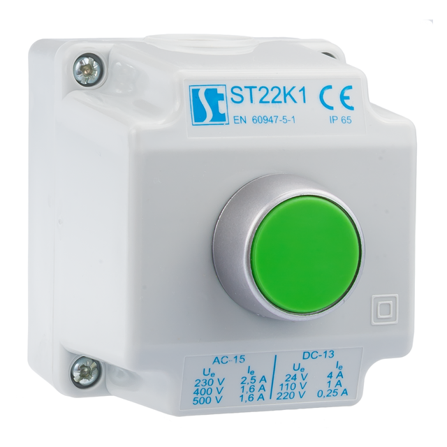 KASETA KOMPLETNA 1-OTWOROWA V0 Z NAPĘDEM KZ I 1 DŁAWNICĄ M20