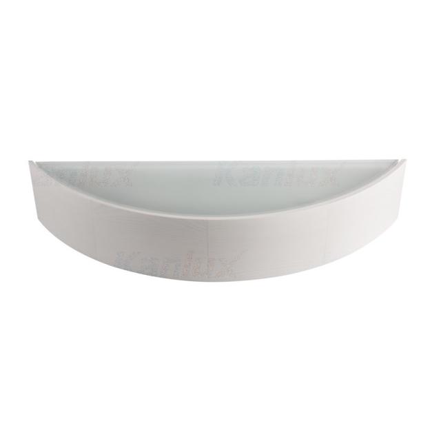 Kinkiet drewniany 60W E27 230V biały dąb JASMIN W-W 23757 KANLUX