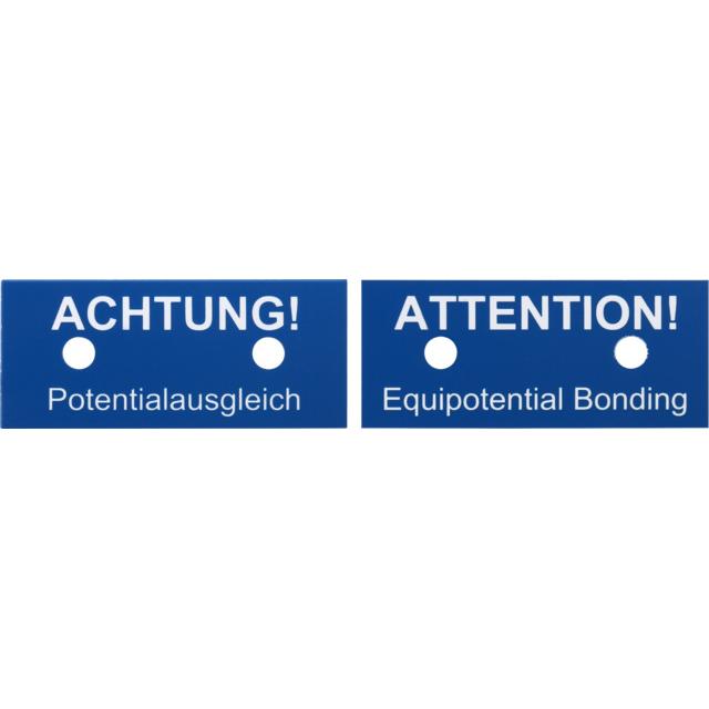 Szyld: ACHTUNG! Potentialausgleich
