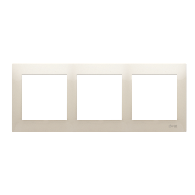 Simon 54 Premium Ramka 3-krotna PREMIUM IP20 / IP44 kremowy DR3/41 KONTAKT