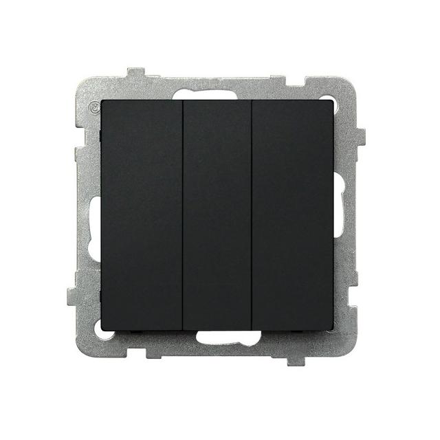 SONATA Łącznik potrójny - kolor czarny metalik