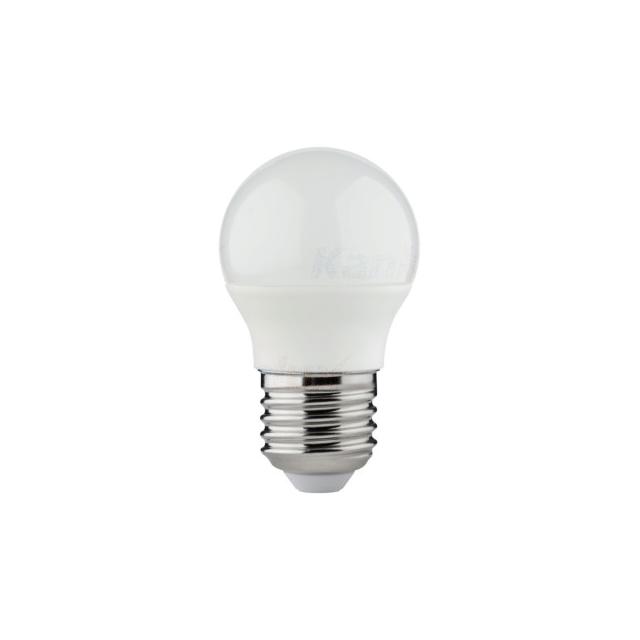 G45 N 4,9W E27-NW Żarówka LED kulka G45 N 4,9W E27-NW barwa biała 4000K 470Lm KANLUX