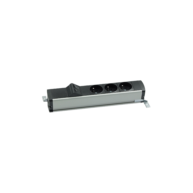 "Simon 480 TS48-130E300K0-40 Listwa standardowa 3 gn. typ E i płytka 2xRJ45 keystone