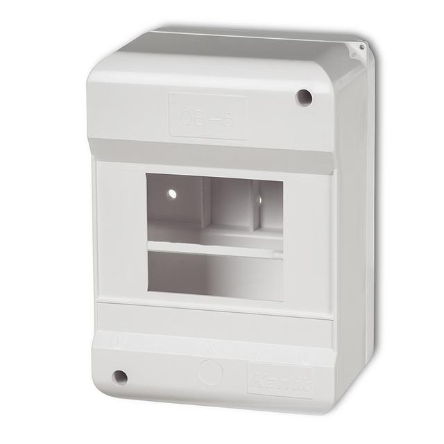 Obudowa bezpiecznikowa 5 modułowa biała