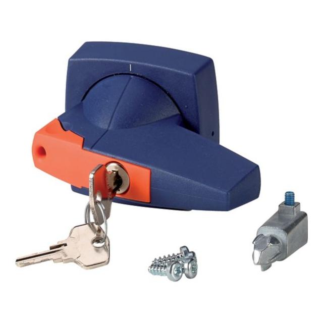 K2SDB/C Dzwignia napędu montaż na drzwi typ D niebieski 6mm 1818038 EATON