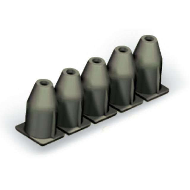 blokada izolacji 0,75-1,0 mm2 ciemnoszara