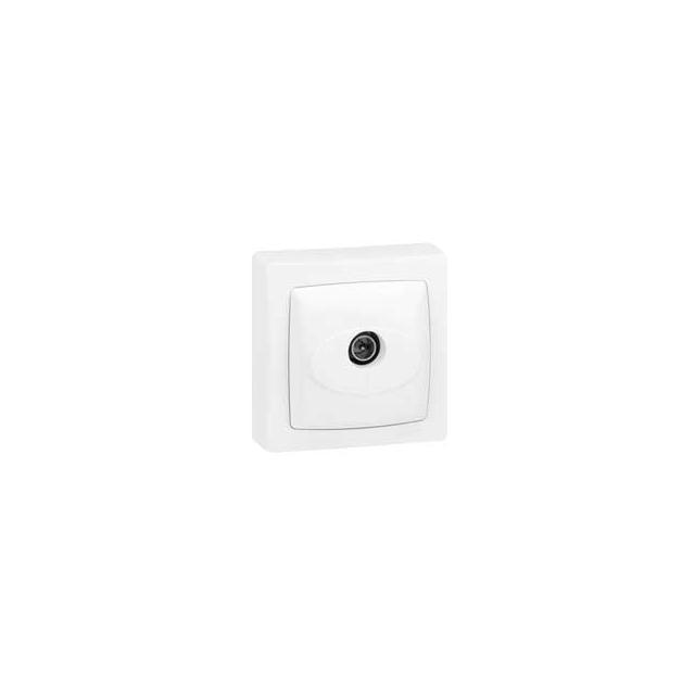 Oteo Gniazdo Tv Białe Komplet 086040 LEGRAND