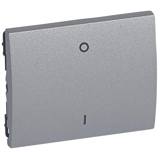 SISTENA LIFE KLAWISZ METALIC Z OZNACZENIEM 0-I DO ŁĄCZNIKA 2P, Legrand