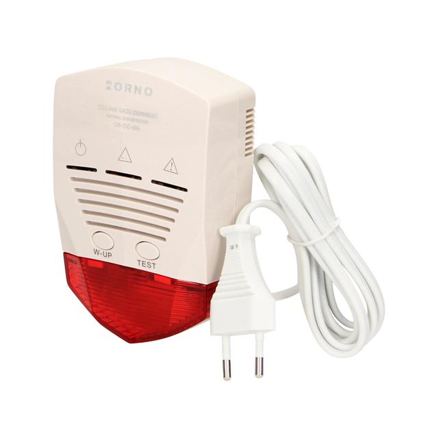 Czujnik gazu ziemnego sieciowy z wyjściem przekaźnikowym OR-DC-614 ORNO