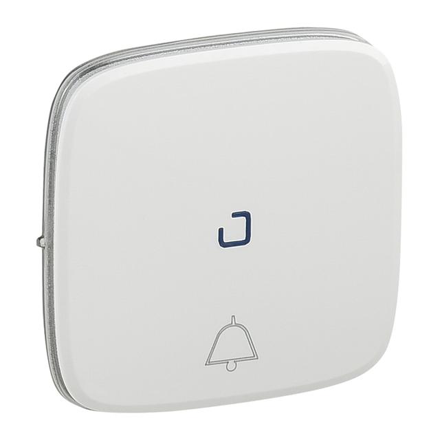 VALENA ALLURE - KLAWISZ BIAŁY PRZYCISKU DZWONKA Z PODŚWIETLENIEM LED, Legrand