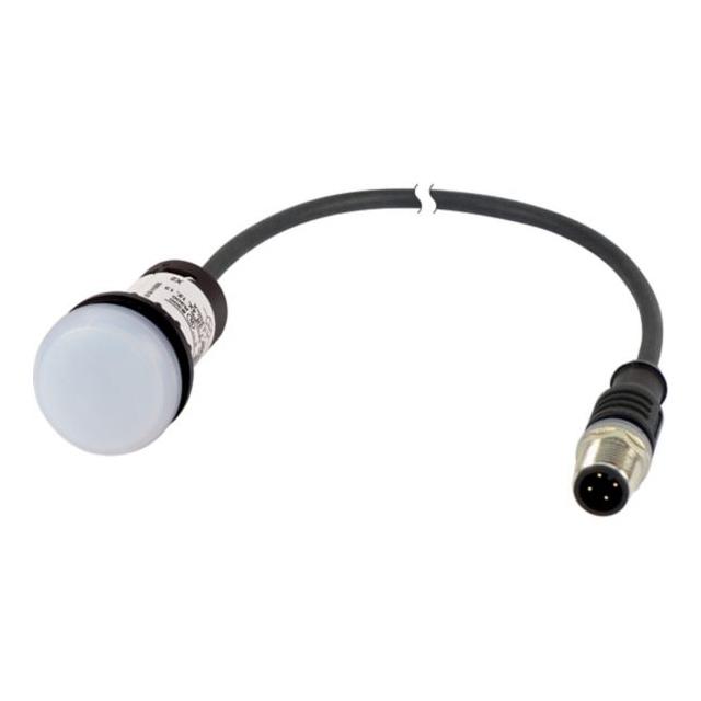 C22-L-BWR-24-P1 Lampka sygnalizacyjna BWR (niebieski biały czerwony ) wtyczka M12A 4 bieg. kabel 0.2