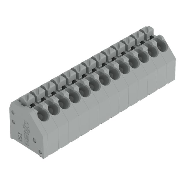 listwa zaciskowa do pł. drukowanych 13-bieg. szara raster 3,5 mm /25szt./ WAGO