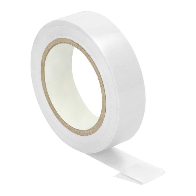 Zestaw 10 taśm izolacyjnych 15mm, biała, uniepalniona, grubość 0,13mm, długość 10m