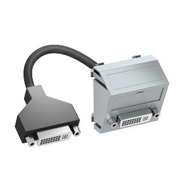 MTS-DVI F AL1, Wspornik multimedia DVI z kbl., gn.-gn.